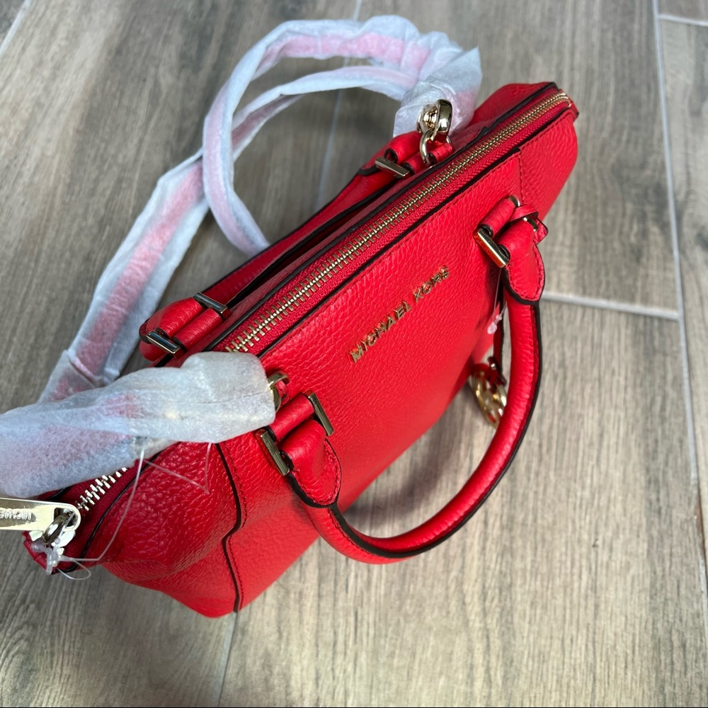Michael Kors Riley Small Leather Satchel - Picture 6 of 9